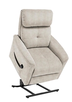 Cliquez sur l’image pour voir les détails du produit :Fauteuil Bruges Beige ,dos au mur