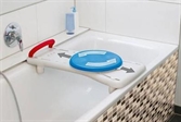 Cliquez sur l’image pour voir les détails du produit :Planche de baignoire avec poignée colorée et disque tourna