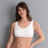 Cliquez sur l’image pour voir les détails du produit :Soutien-gorge pour prothèses fermeture frontale, Isra Blanc