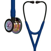 Cliquez sur l’image pour voir les détails du produit :Stéthoscope Littmann Cardiology IV Navy/Arc-en-ciel/Noir