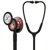 Cliquez sur l’image pour voir les détails du produit :Stéthoscope Littmann Classique III Noir/Arc-en-ciel