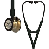 Cliquez sur l’image pour voir les détails du produit :Stéthoscope Littmann Cardiology IV Noir/Brass