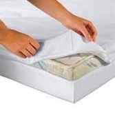 Cliquez sur l’image pour voir les détails du produit :Housse de matelas anti-acariens, 90x190x15 cm