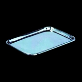 Cliquez sur l’image pour voir les détails du produit :Plateaux inox plats 30x20x1,5 cm