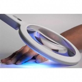 Cliquez sur l’image pour voir les détails du produit :Lampe loupe à main Opticlux hand 10-2 UV 
