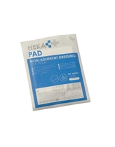 Cliquez sur l’image pour voir les détails du produit :Pansement stérile non adhérent HEKA pad 7,5 x 7,5 cm