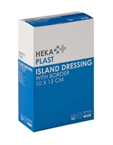 Cliquez sur l’image pour voir les détails du produit :Bordure plastique HEKA transparente, 10 X 15 cm stérile